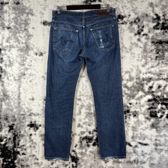 Adriano Goldschmied The‎ Graduate Jeans Mens Size 32x31 Medium Wash Cotton - Picture 2 of 13
